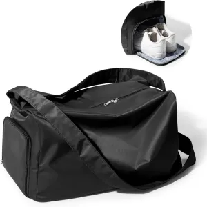 Large Gym Bag with Shoe Compartment, Workout Sport Duffle Bag for Women Travel, Waterproof Shoulder Overnight Bags Lightweight Carry on Tote Bags for Swim, Yoga, Dance