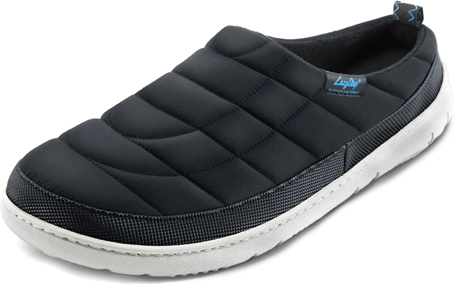 LazyStep Men's Slip on Slippers Indoor Outdoor House Shoes Memory Foam Clogs for Men