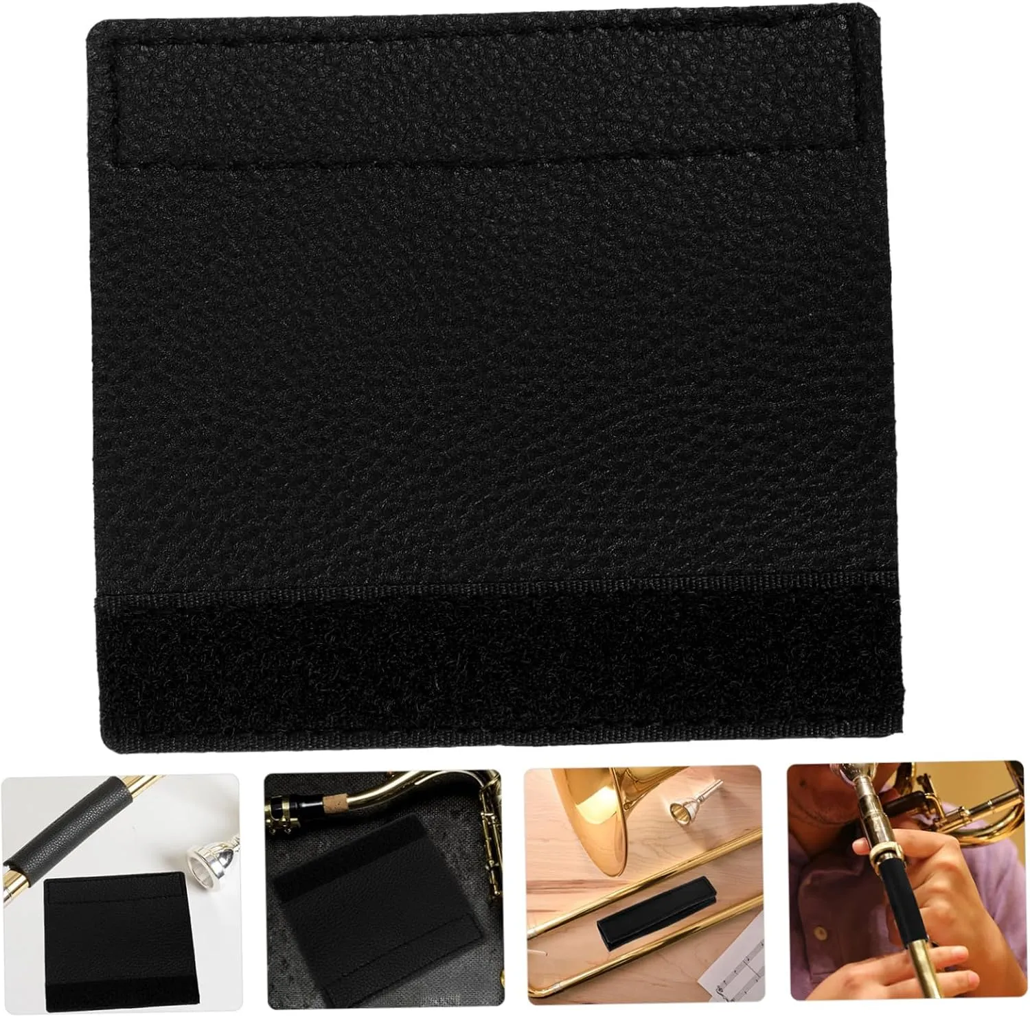 Leather Trombone Finger Guard Protector Sleeve for Trombone Neck Accurate Fit Erosion Resistance Comfortable Use