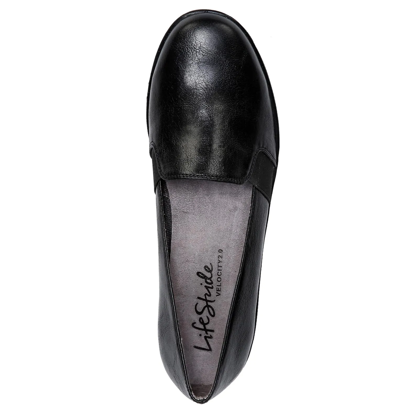 LifeStride womens Isabelle Loafer Flat, Black, 10 US