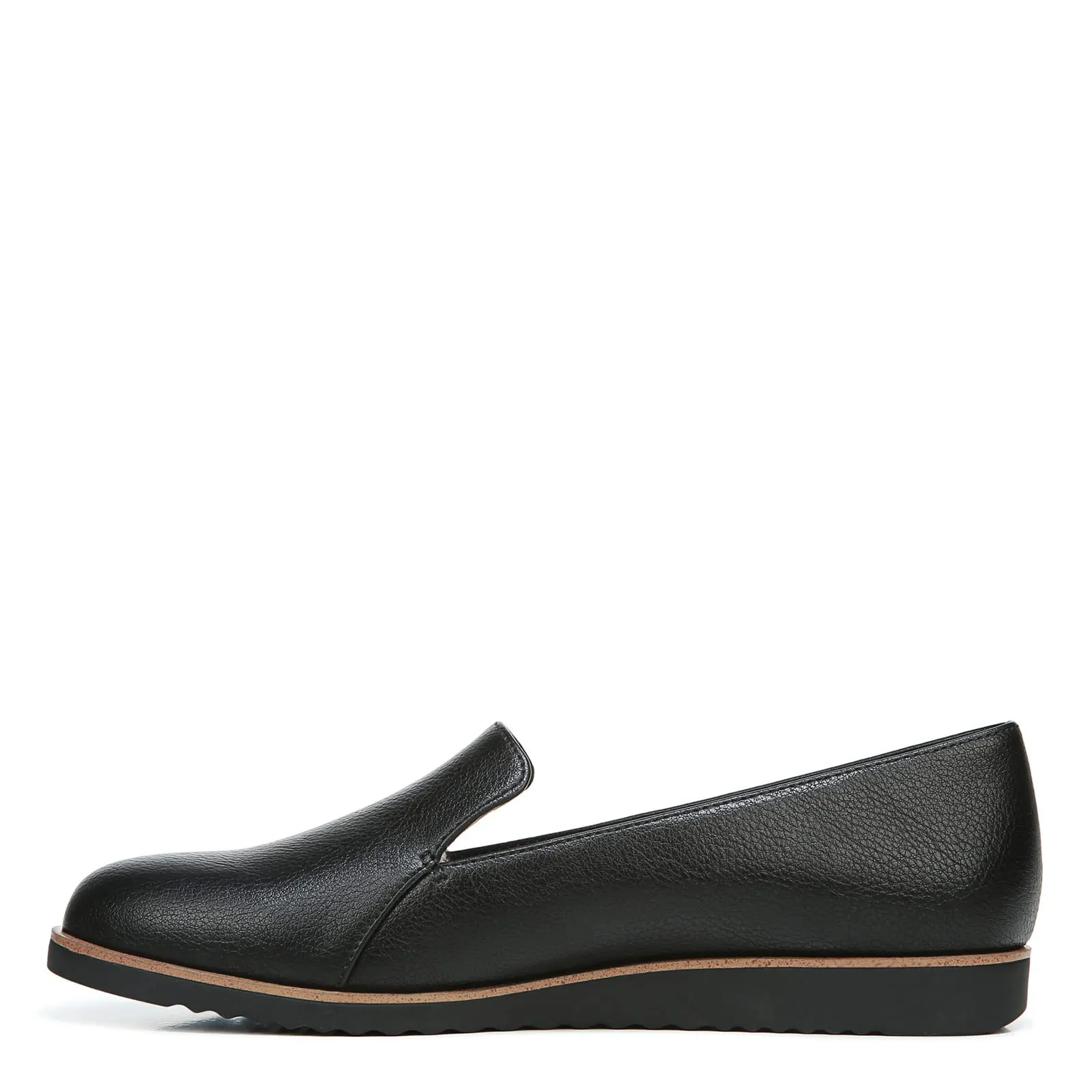 LifeStride Womens Zendaya Loafer, Black, 7.5 US