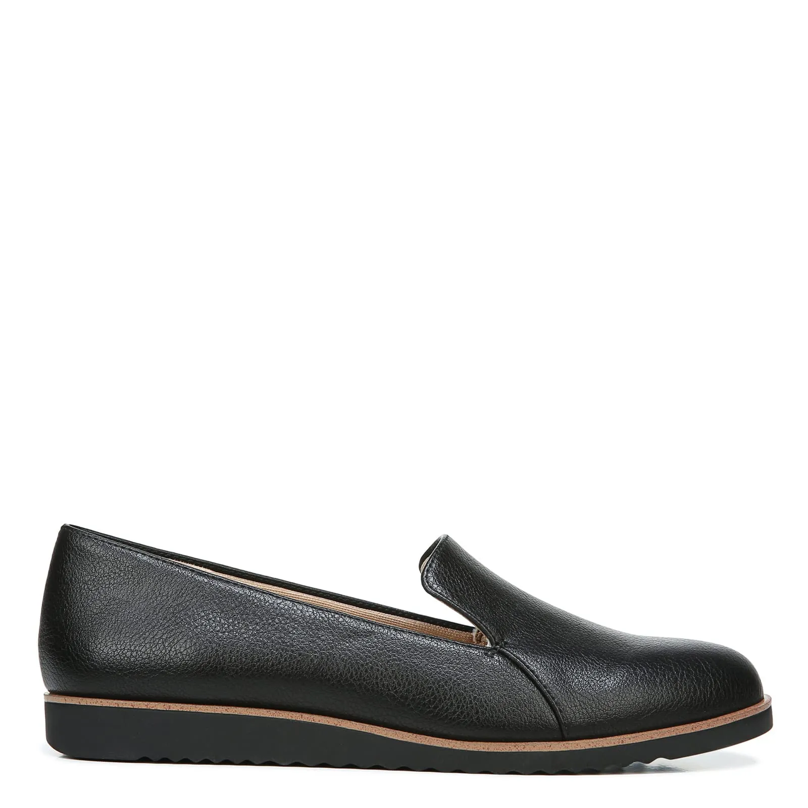 LifeStride Womens Zendaya Loafer, Black, 7.5 US