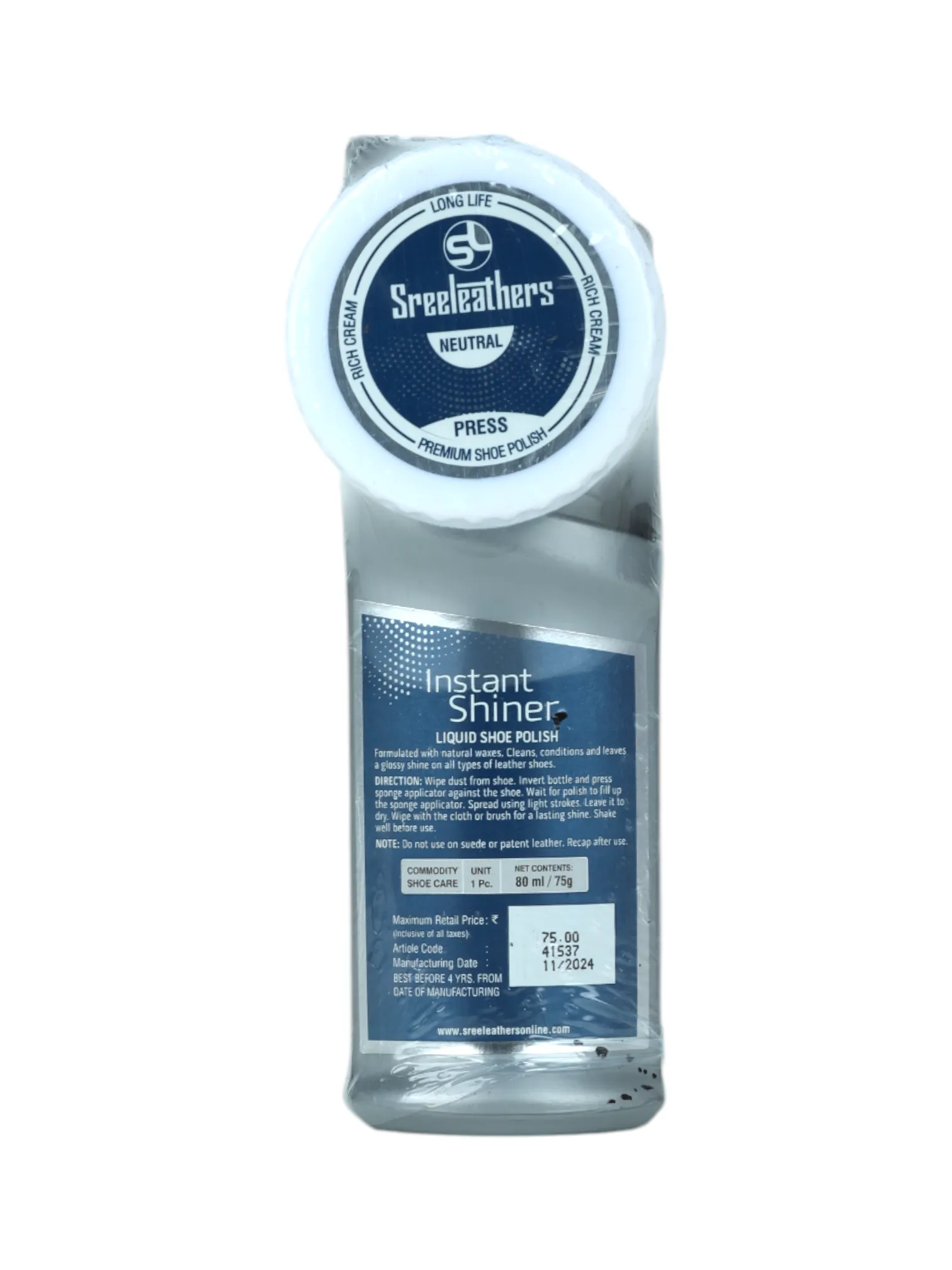 Liquid shoe polish - 41537 (BLACK)