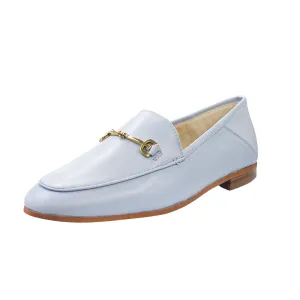 Loraine Competitive pricing Fashion Edelman Expansive catalogue Stacked Light On Slip Almond Loafers Heel Sam Blue Toe
