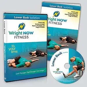 Lower Back Isolation Exercise and Stretch Workout DVD to Lessen Pain, Increase Strength, Improve Flexibility and Range of Motion with Physical Therapist Aaron Wright