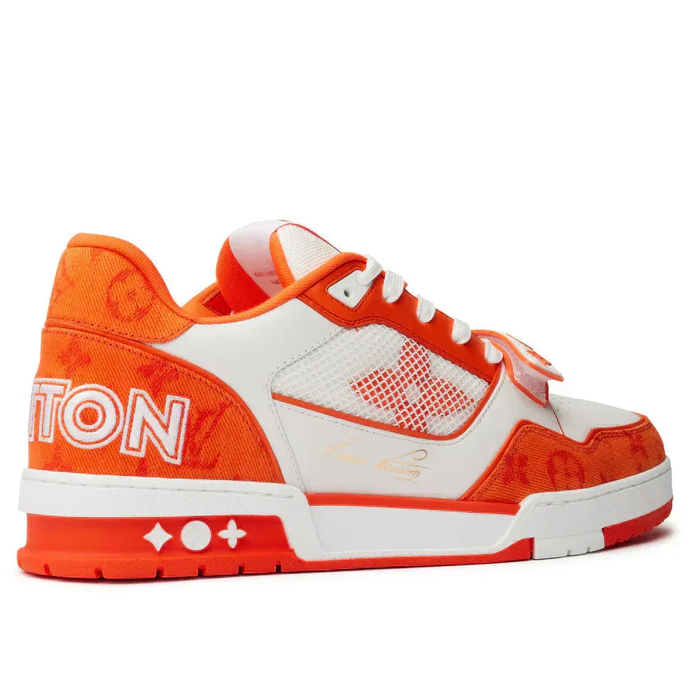 LV Orange’ Premium customer care Premium finish Trainer ‘Solar Sneaker Vuitton Louis