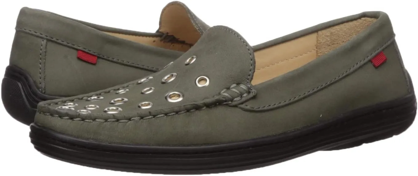Marc Joseph New York Unisex-Child Leather Made in Brazil Mott Street Grommet Detail Loafer