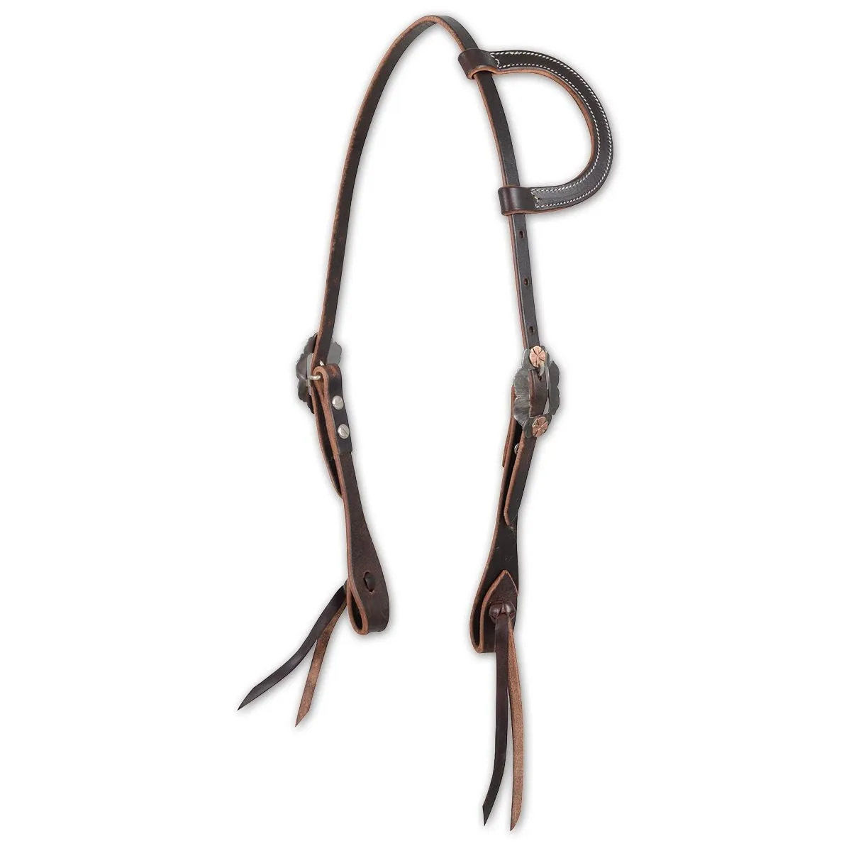 Martin Cowboy Copper Cross Slip Ear Headstall