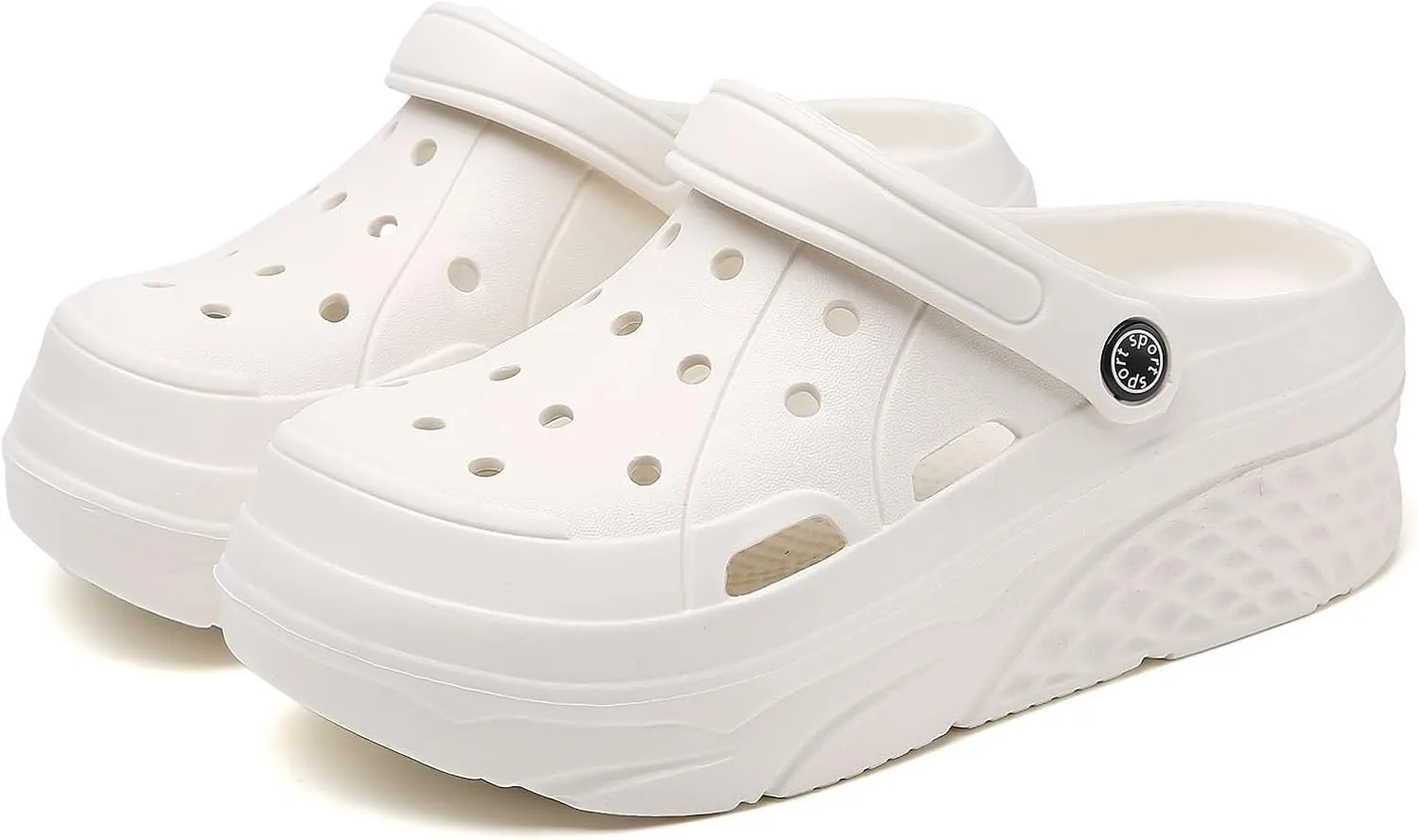 Meidiastra Women's Platform Clogs Slippers Slip On Slide Wedge Sandals for Women