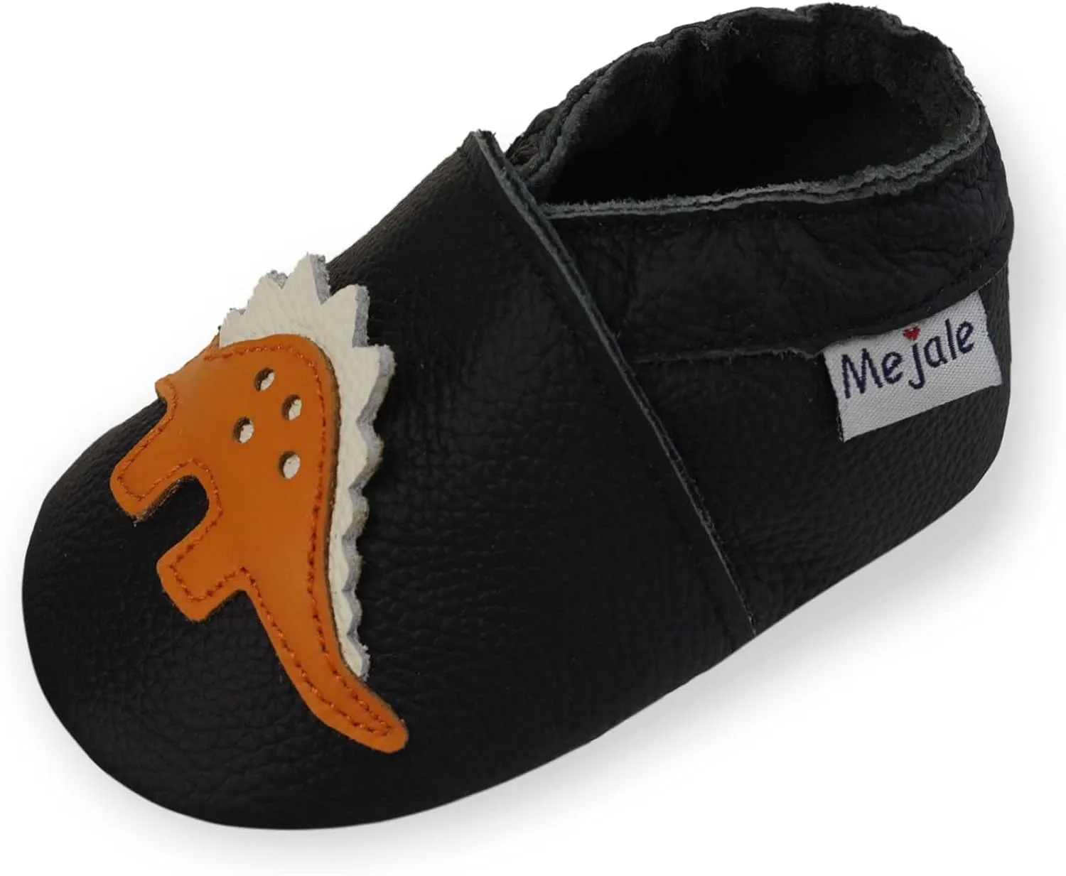Mejale Baby Shoes Soft Sole Leather Moccasins Cartoon Butterfly Infant Toddler First Walker Slippers
