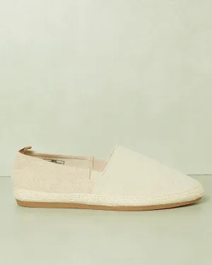 Men Beige Easy Slip-On Sneakers