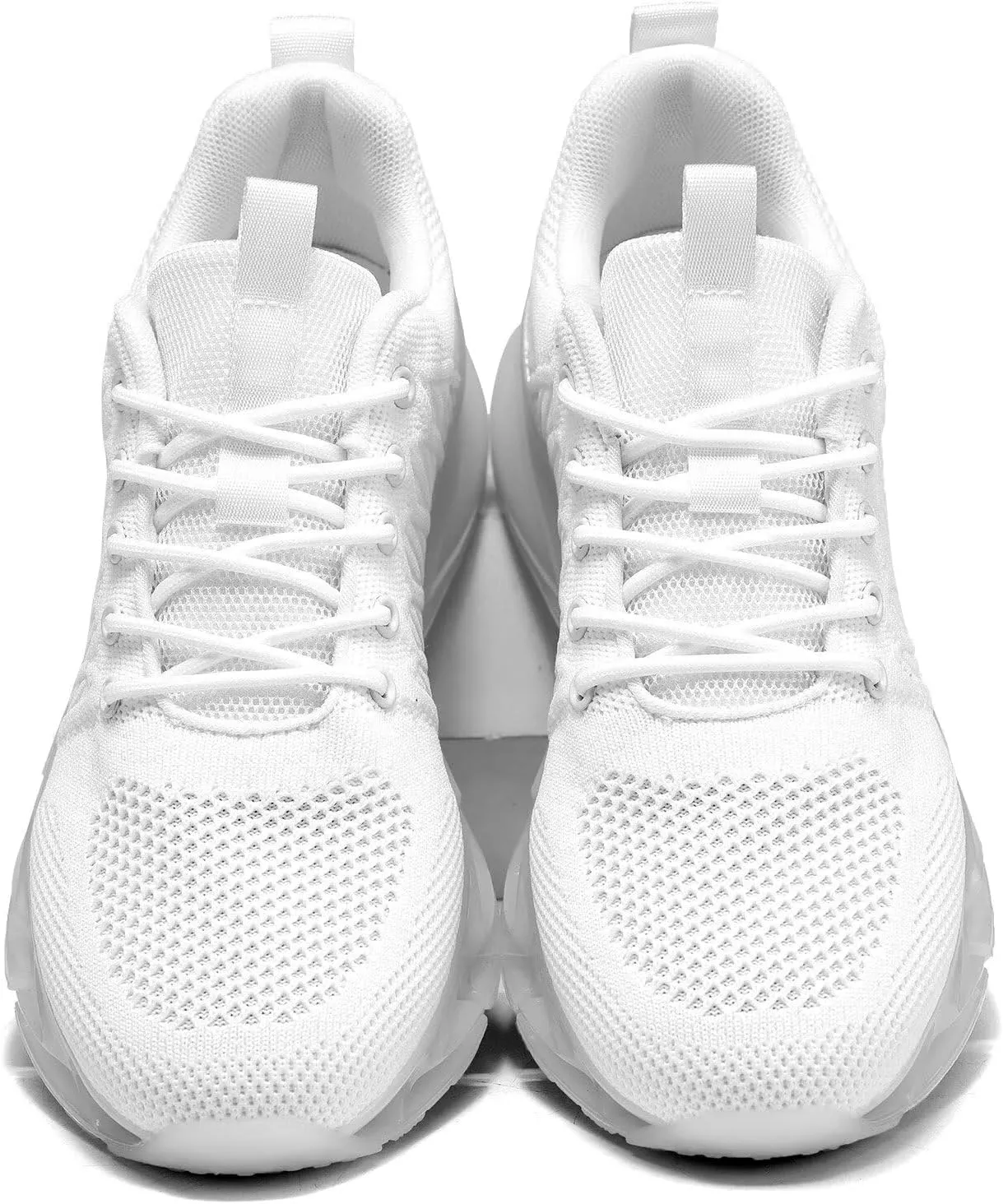 Mens Air Cushion Fashion Sneakers Breathable Blade Running Walking Shoes Comfortable Non Slip Work Sport Fitness Athletic Tennis Shoes