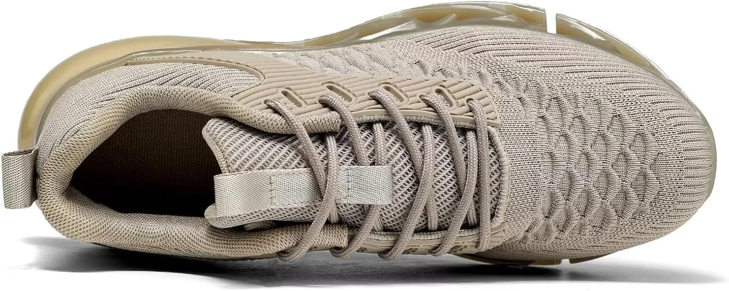 Mens Air Fashion Sneakers Blade Running Walking Shoes Comfortable Non Slip Work Sport Athletic Tennis Shoes