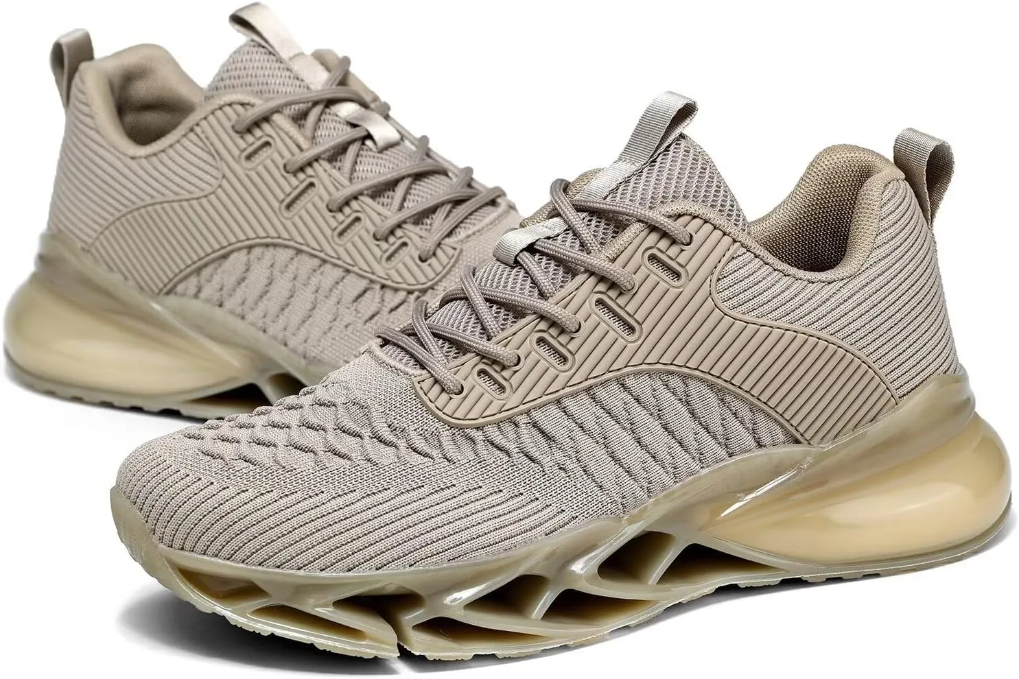 Mens Air Fashion Sneakers Blade Running Walking Shoes Comfortable Non Slip Work Sport Athletic Tennis Shoes