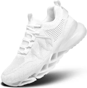Mens Air Fashion Sneakers Blade Running Walking Shoes Comfortable Non Slip Work Sport Athletic Tennis Shoes