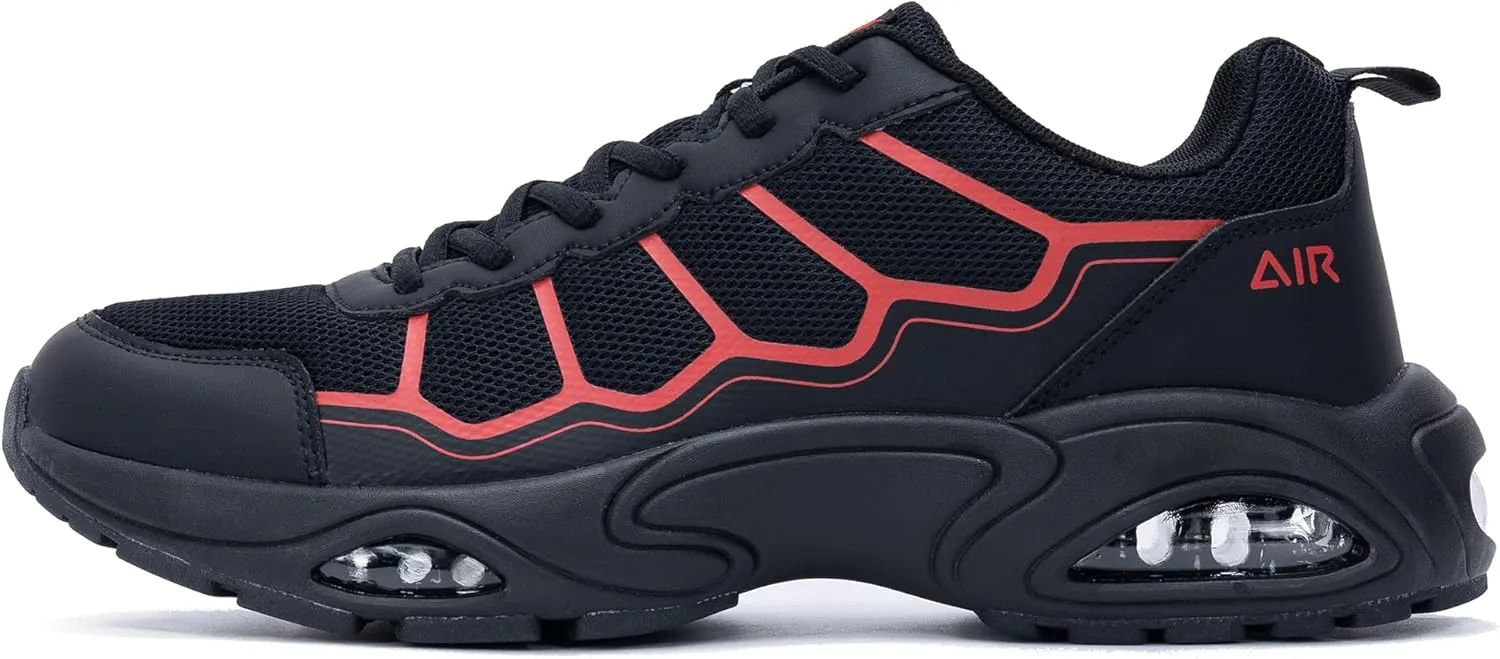 Mens Air Running Shoes Tennis Breathable Athletic Sneakers Lightweight Sport Fitness Workout Gym Jogging Walking Shoes