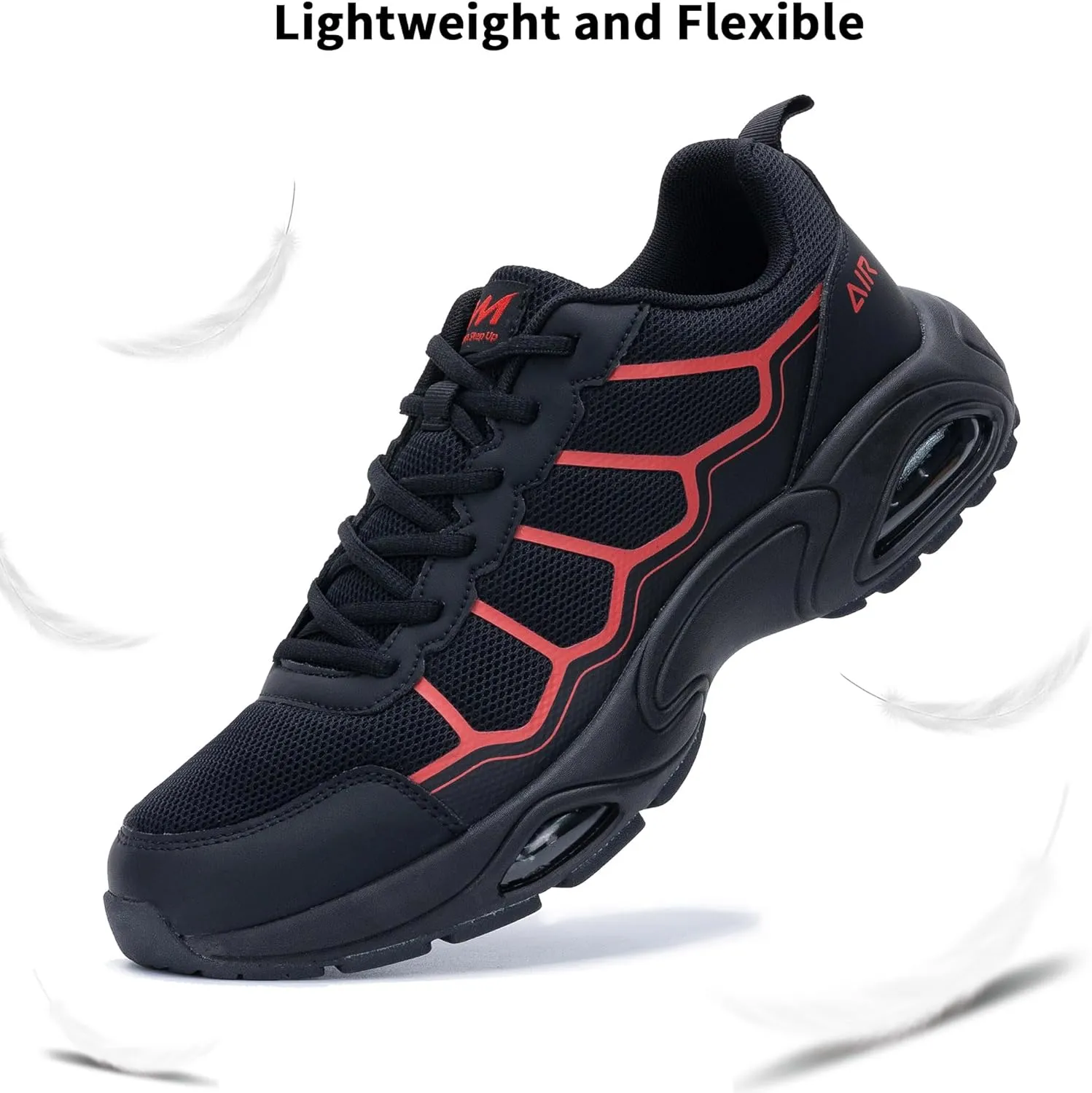Mens Air Running Shoes Tennis Breathable Athletic Sneakers Lightweight Sport Fitness Workout Gym Jogging Walking Shoes