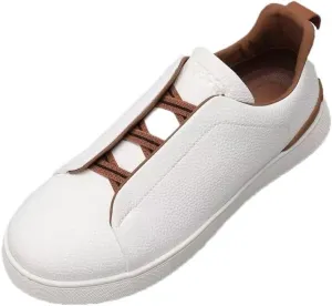 Men's Loafers Slip-On Shoes with Non-Slip Sole Casual Lightweight Slip on Walking Classic Easy-to-wear Unisex Sneakers