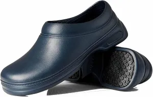 Men's Non Slip Shoes, Food Service Waterproof Kitchen Chef Slip On Restaurant Shoes, Lightweight Comfortable Working Footwear, Nursing Nurse Shoes