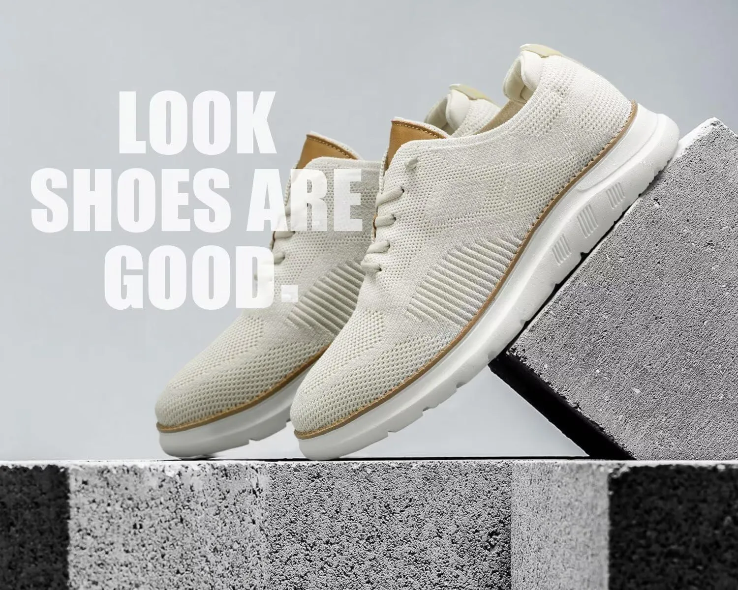 Mens Oxfords Casual Fashion Slip on Shoes Dress Business Sneakers Mesh Work Comfortable Lightweight Soft Sole
