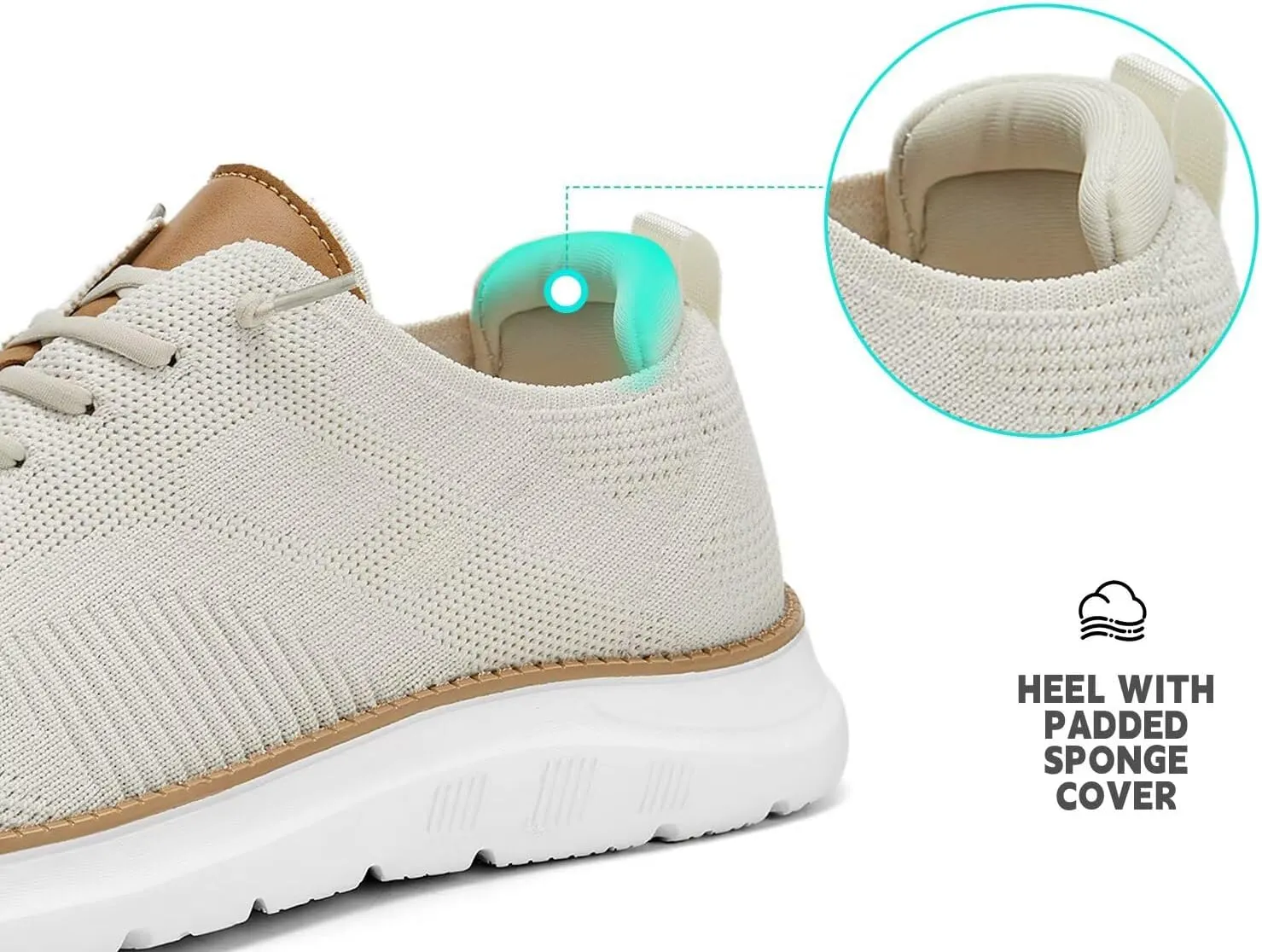 Mens Oxfords Casual Fashion Slip on Shoes Dress Business Sneakers Mesh Work Comfortable Lightweight Soft Sole