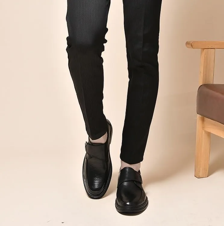 Men's Patent Leather Dress Shoes Summer Wingtip Brogue Oxford Shoes Fashion Business Slip on Loafer for Men
