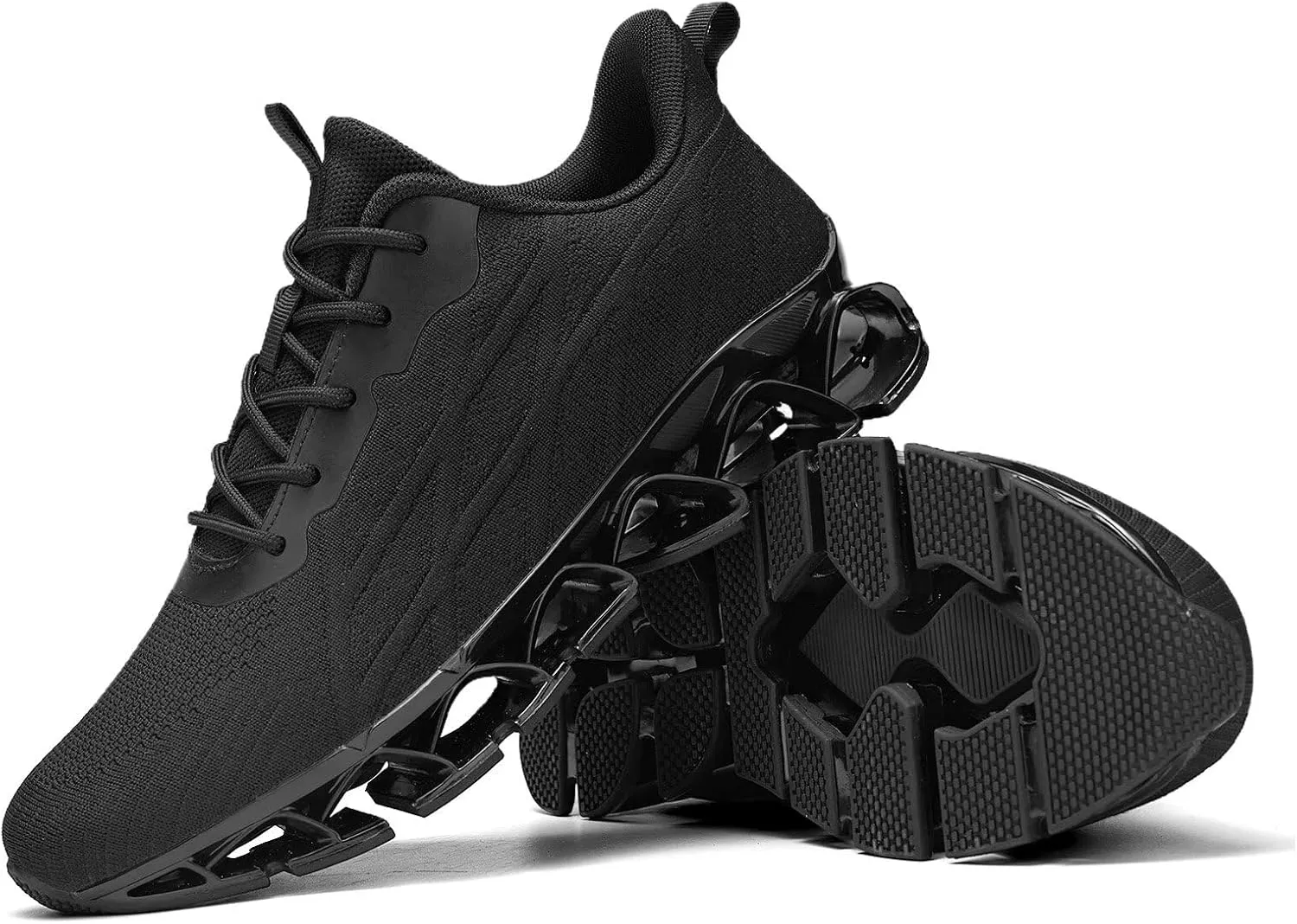 Men's Running Shoes Blade Fashion Sneakers Breathable Mesh Non Slip Gym Sport Trainer Casual Athletic Walking Shoes