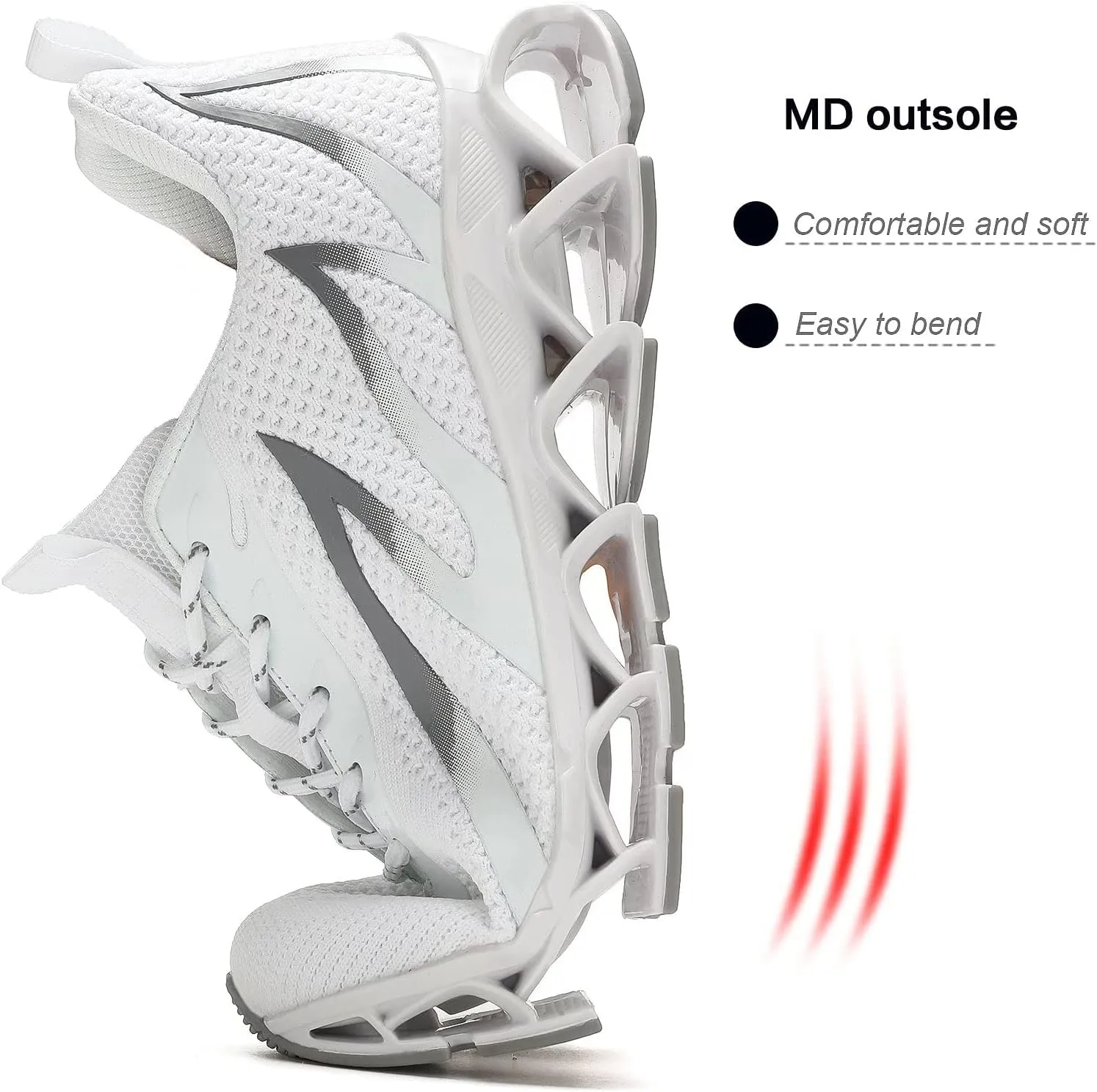 Mens Running Shoes Blade Tennis Walking Casual Sneakers Comfort Fashion Non Slip Work Sport Athletic Trainers
