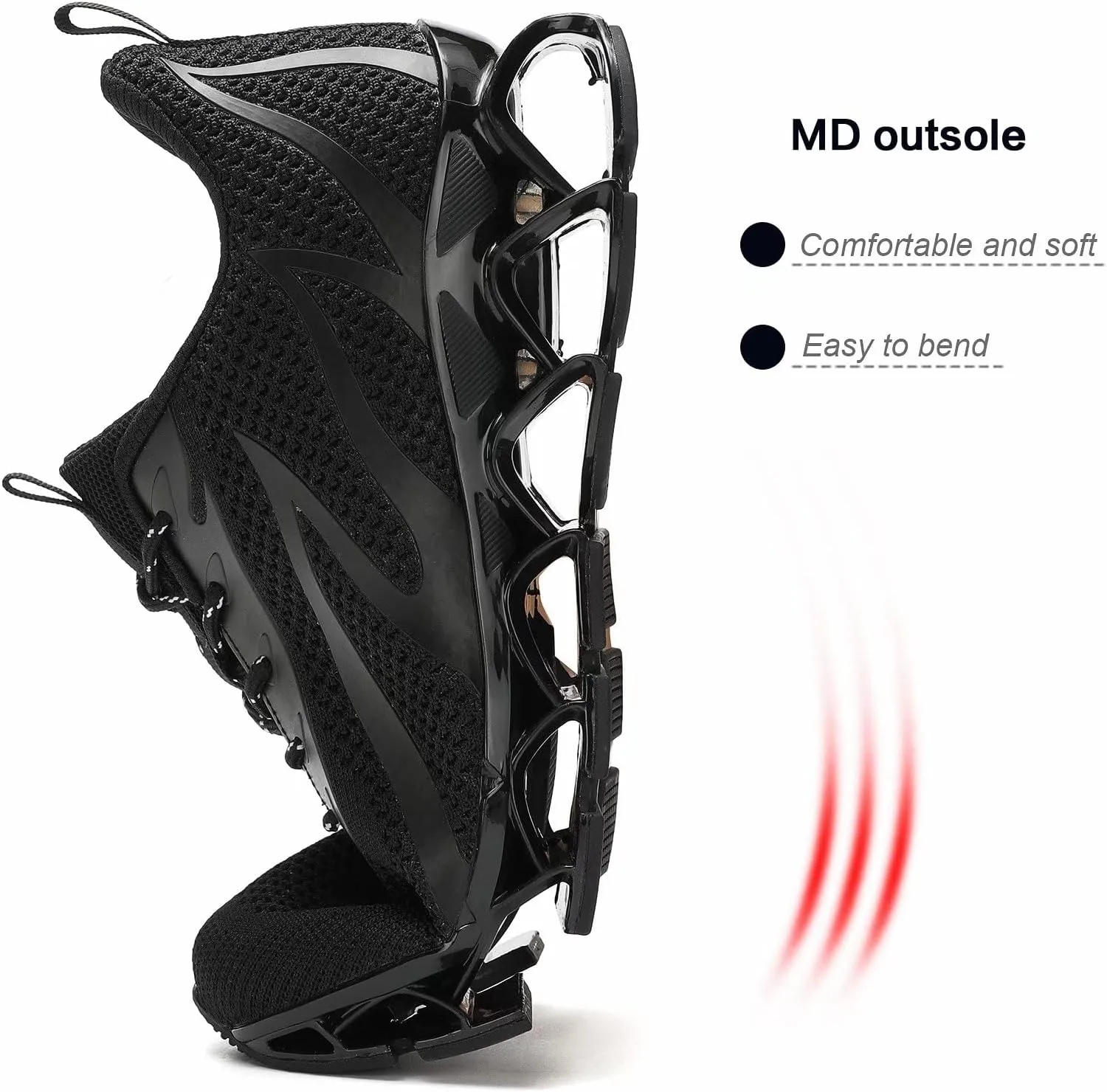 Mens Running Shoes Blade Tennis Walking Casual Sneakers Comfort Fashion Non Slip Work Sport Athletic Trainers