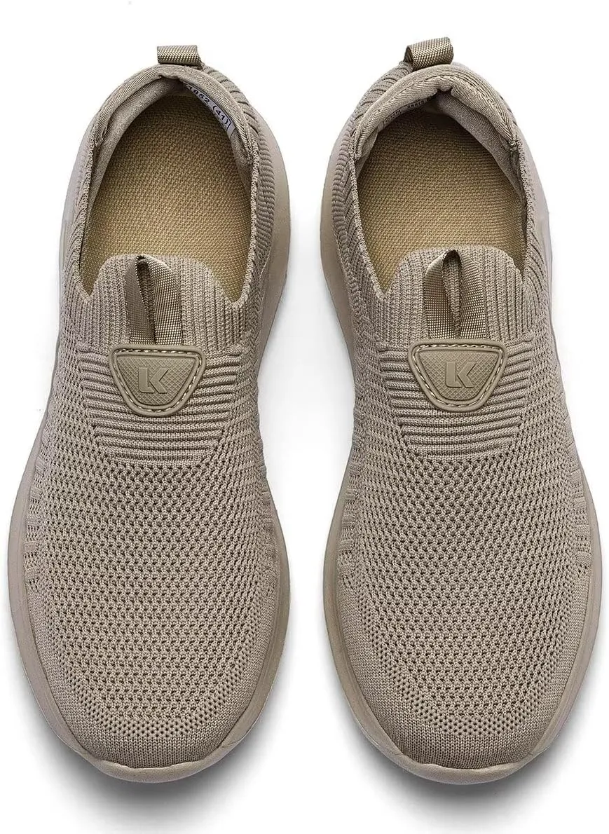 Men's Running Shoes Casual Slip on Walking Tennis Gym Sneakers Lightweight Breathable Mesh Workout Sports Soft Sole