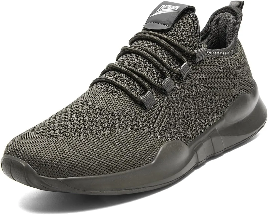 Mens Running Shoes Women Slip On Tennis Walking Sneakers Athletic Breathable Non Slip Gym Casual Lightweight Workout Sport Unisex Shoe