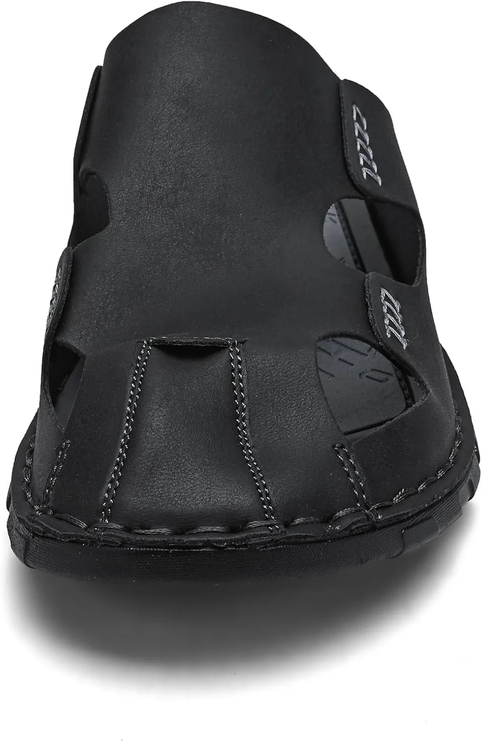 Mens Sandals Indoor and Outdoor Beach Casual Closed Toe Water Sandals Slip On Waterproof Athletic Handmade Slippers Soft