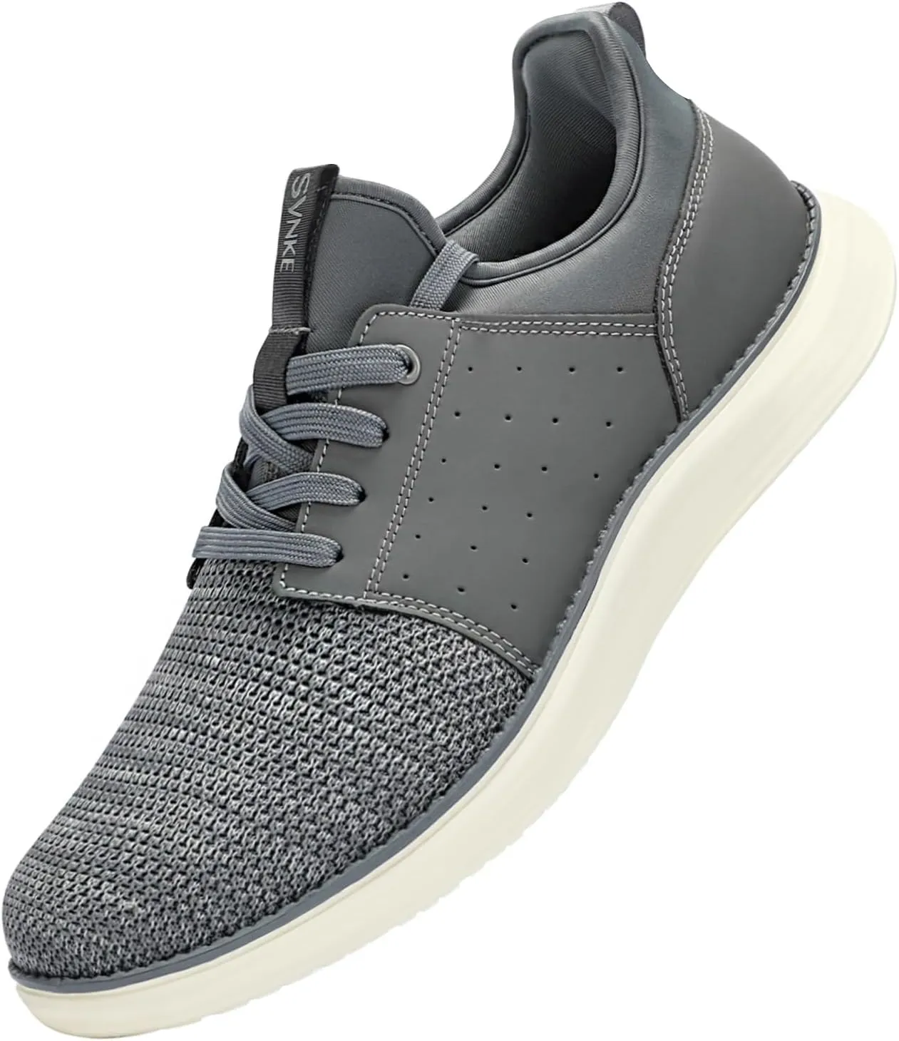 Men's Slip On Casual Fashion Shoes Easy in Dress Sneakers Comfortable Lightweight Walking Shoe