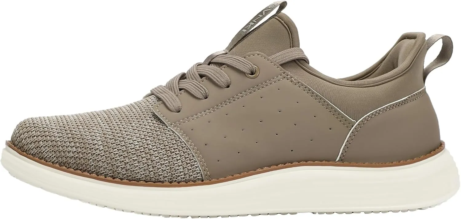 Men's Slip On Casual Fashion Shoes Easy in Dress Sneakers Comfortable Lightweight Walking Shoe