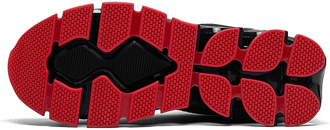 Mens Slip on Running Walking Shoes Blade Tennis Casual Fashion Sneakers Comfort Non Slip Work Sport Athletic Trainer