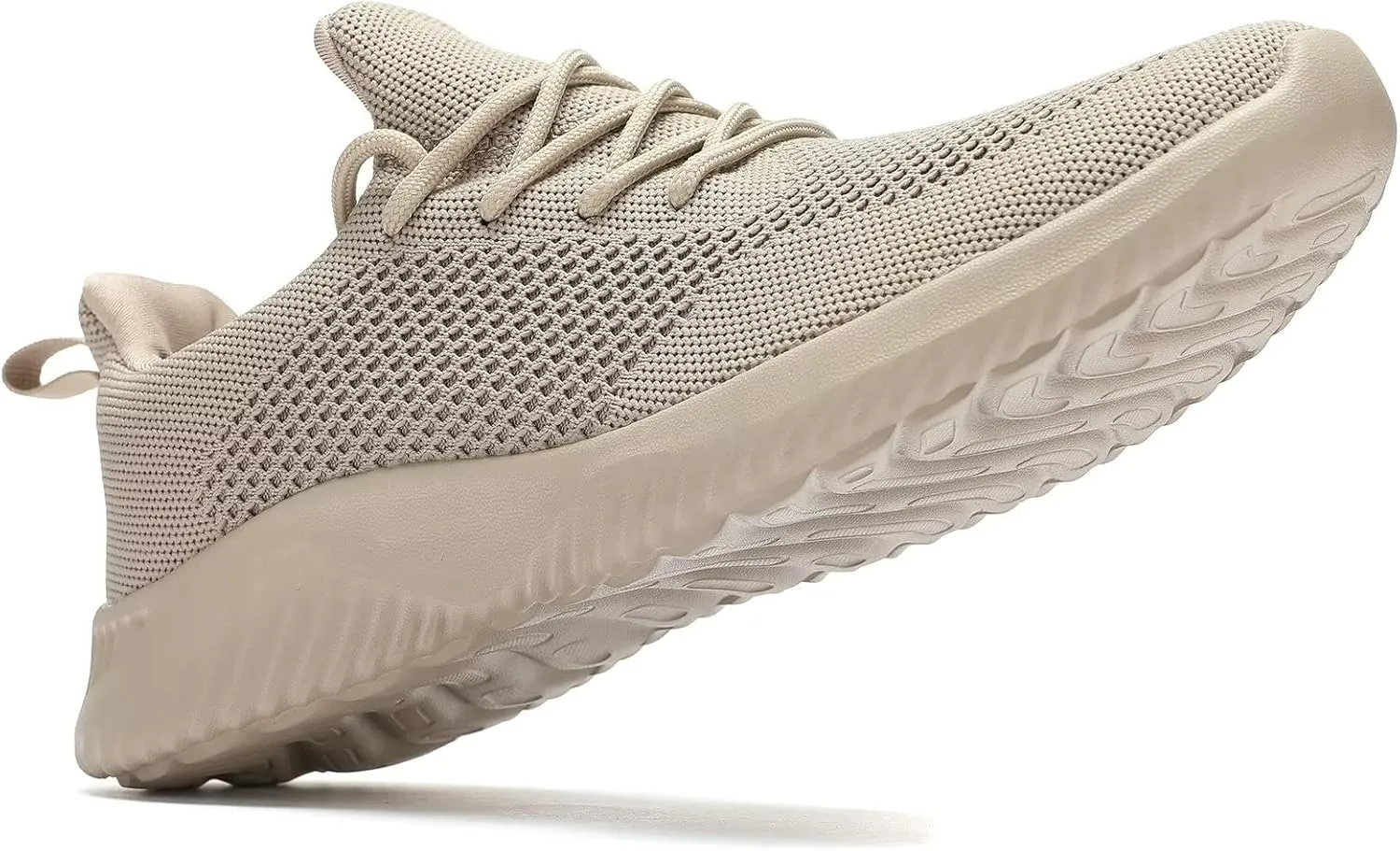 Mens Slip-on Tennis Shoes Walking Running Sneakers Lightweight Breathable Casual Soft Sole Mesh Work Gym Trainers