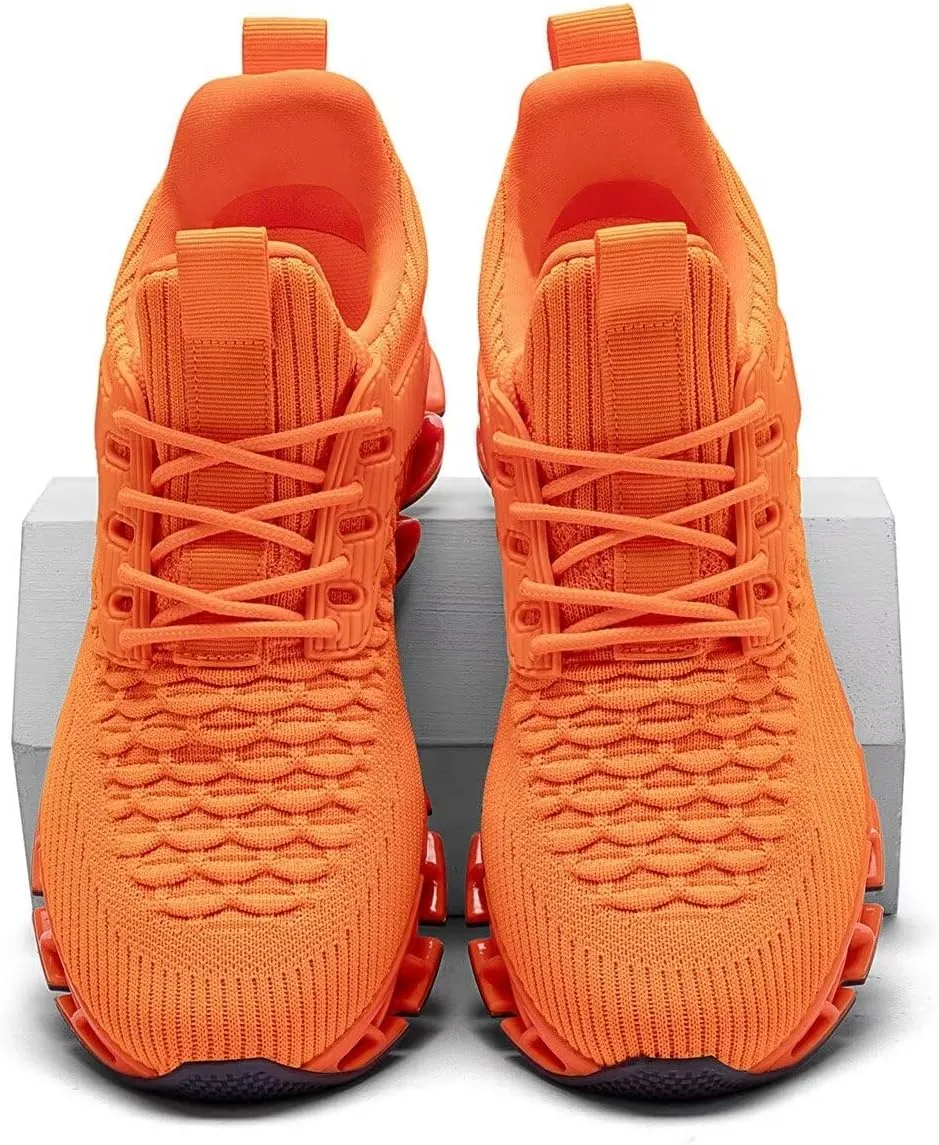 Mens Slip on Walking Running Shoes Blade Tennis Casual Fashion Sneakers Comfort Non Slip Work Sport Athletic Trainer