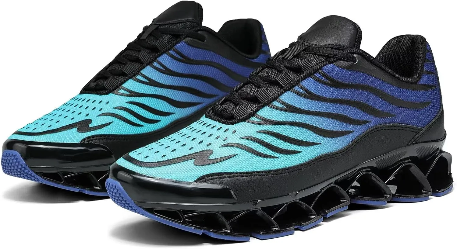 Mens Slip on Walking Running Shoes Blade Tennis Casual Fashion Sneakers Comfort Non Slip Work Sport Athletic Trainer