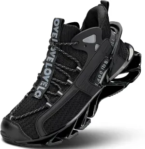 Men's Walking Running Shoes Blade Tennis Casual Fashion Sneakers Comfort Non Slip Sport Athletic Trainer