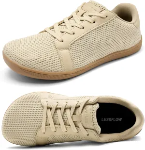 Men's Wide Walking Shoes Barefoot Sneakers Minimalist Running Shoes Zero Drop Sole Trainer Breathable Casual Athletic Shoe