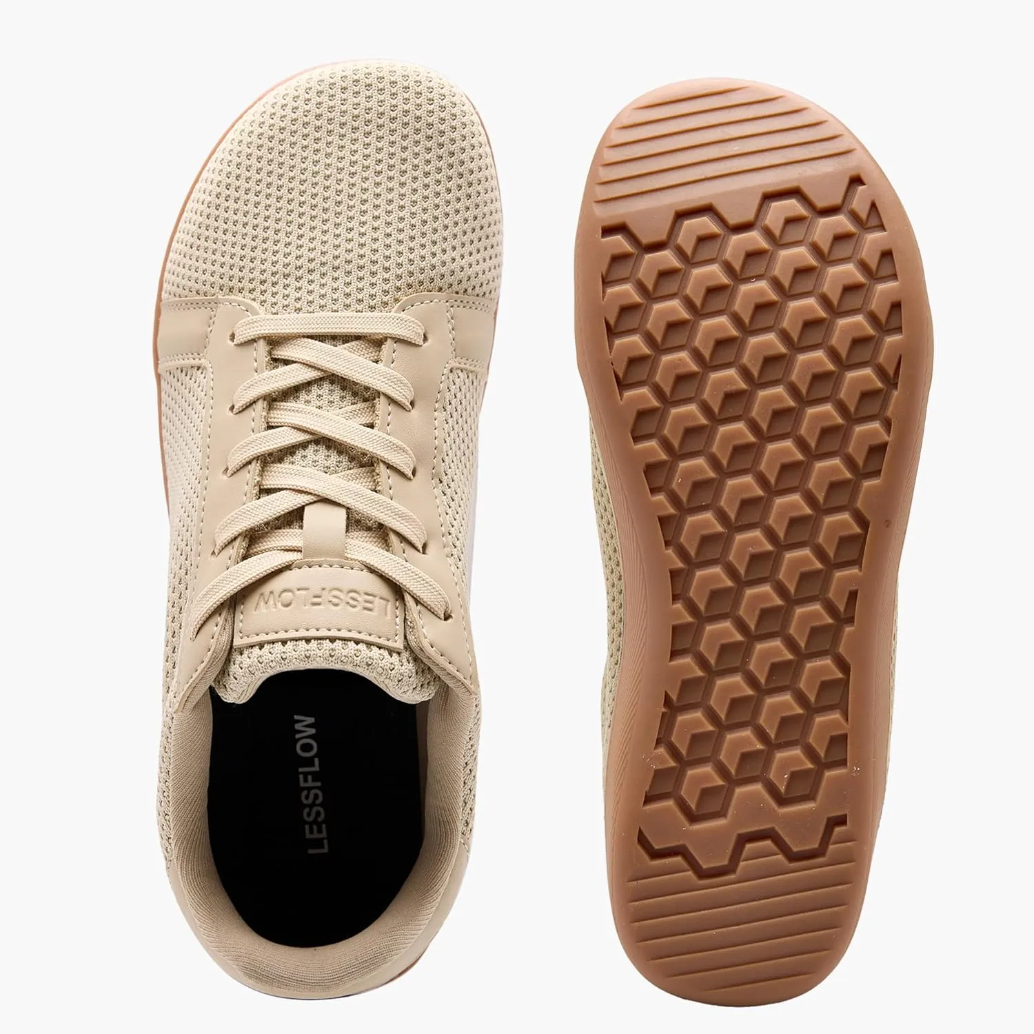 Men's Wide Walking Shoes Barefoot Sneakers Minimalist Running Shoes Zero Drop Sole Trainer Breathable Casual Athletic Shoe