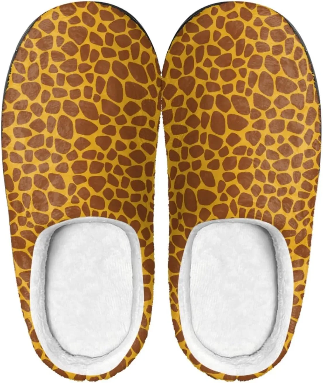 Men's Women's Non-slip Slippers, Flannel Warm Soft Cozy Slippers, House Bedroom Indoor/Outdoor Warm Shoes, Size 2-12