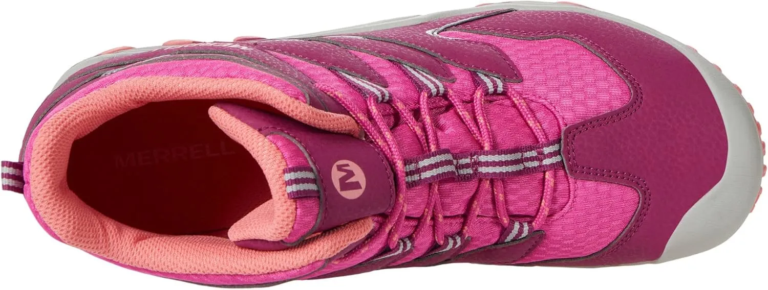 MERRELL Kids's Chameleon 7 Mid Alternative Closure Waterproof Hiking Boot