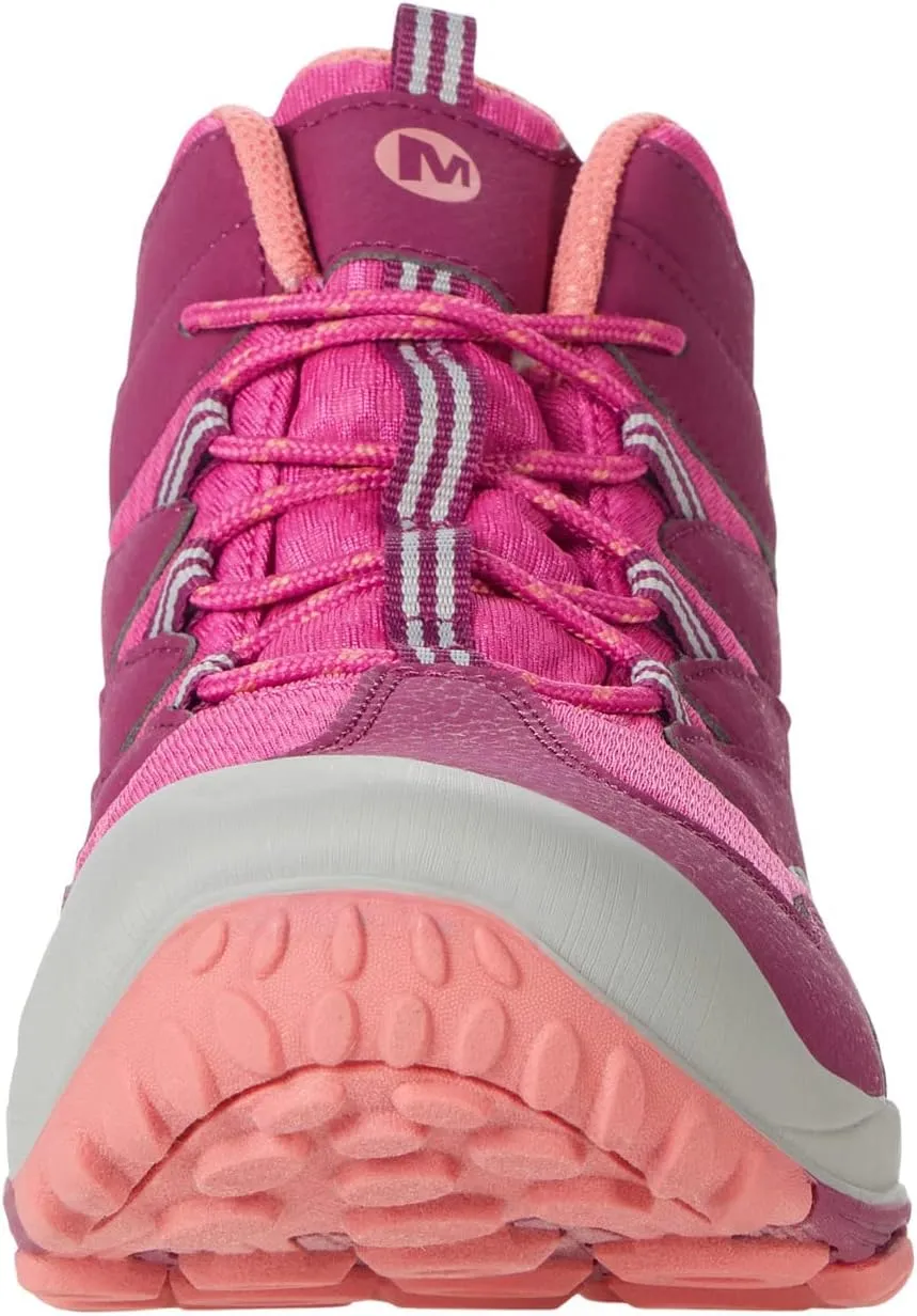 MERRELL Kids's Chameleon 7 Mid Alternative Closure Waterproof Hiking Boot