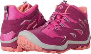 MERRELL Kids's Chameleon 7 Mid Alternative Closure Waterproof Hiking Boot