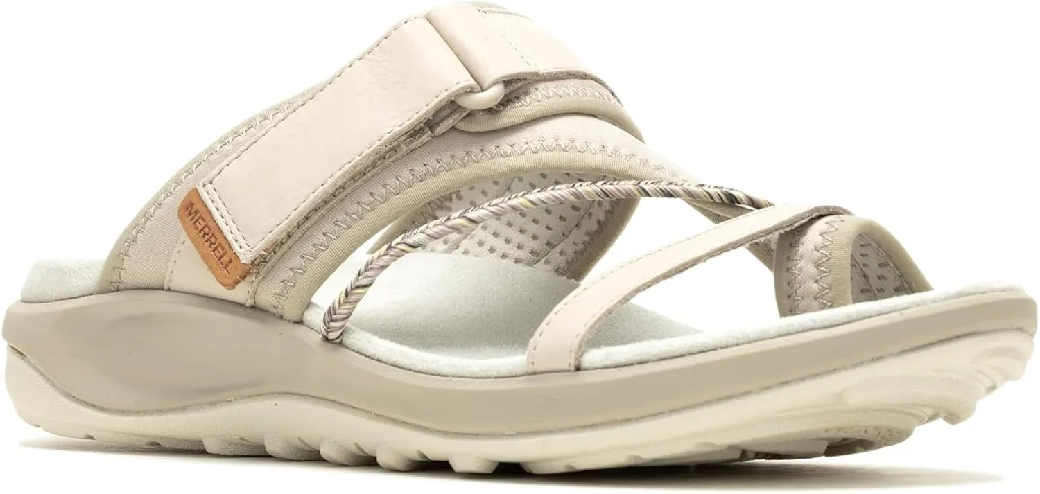 Merrell Women's Terran 4 Post Slide, Silver, 7