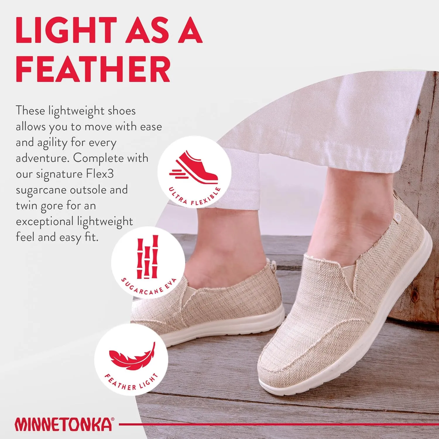 Minnetonka Women's Expanse Slip-On