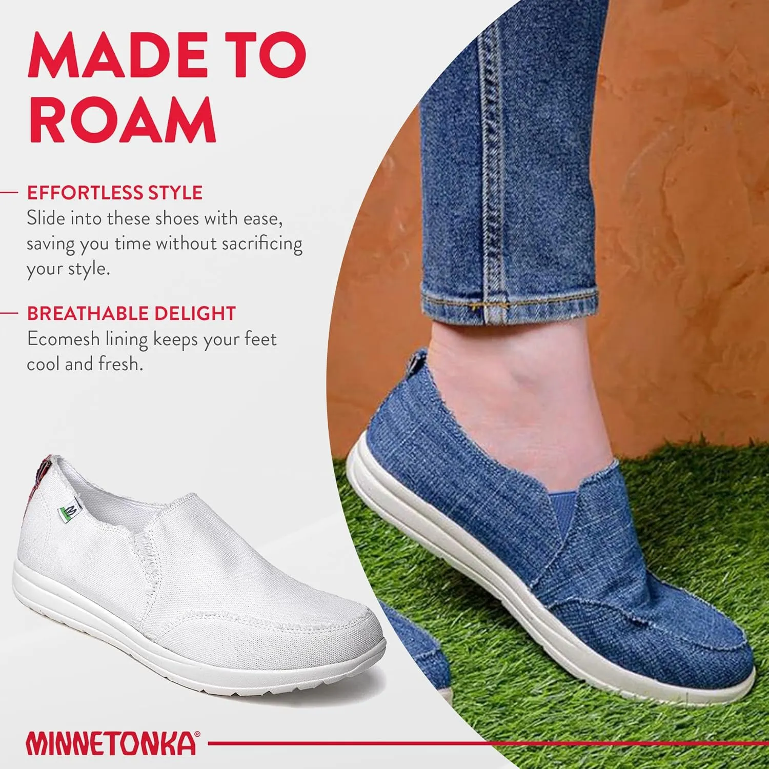 Minnetonka Women's Expanse Slip-On