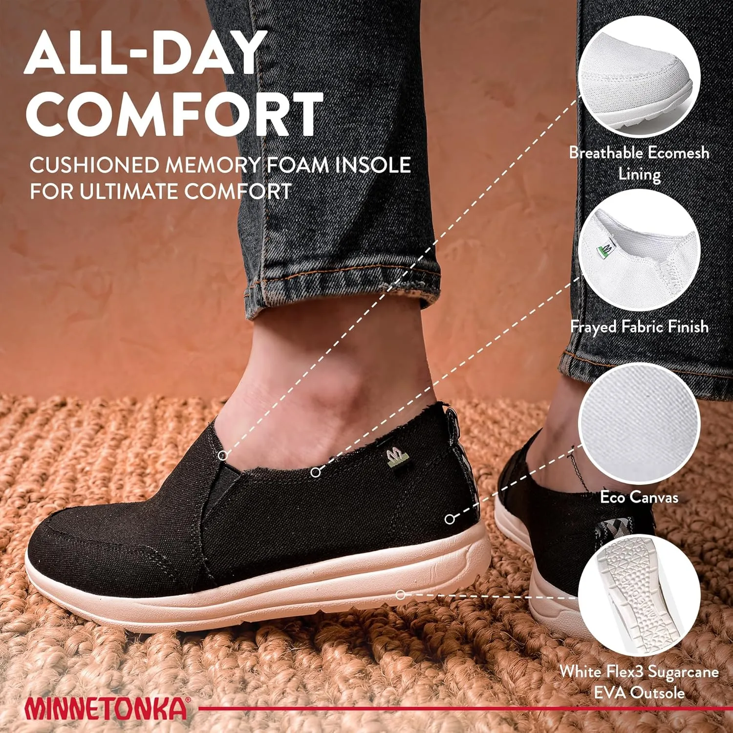 Minnetonka Women's Expanse Slip-On