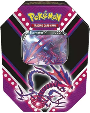 MINT Pokemon V Power Tin Featuring Eternatus V